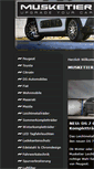 Mobile Screenshot of musketiershop.com