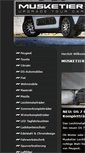 Mobile Screenshot of musketiershop.de